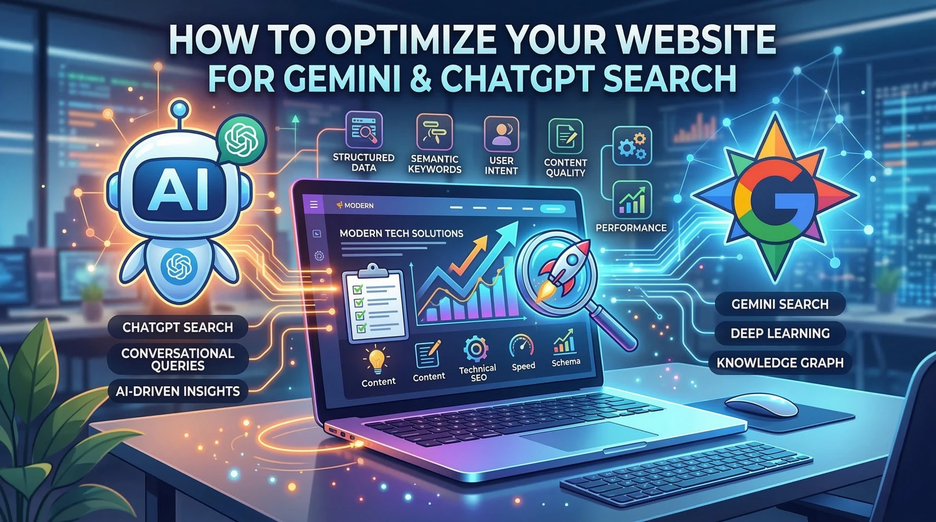 How to Optimize Website for Gemini and ChatGPT Search(Generative SEO Guide)
